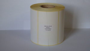 thermal etikett címke 100x50 mm öntapadós 