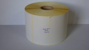 Papír címke 100x80mm